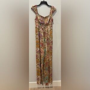 Free People Multicolor Floral Jumpsuit